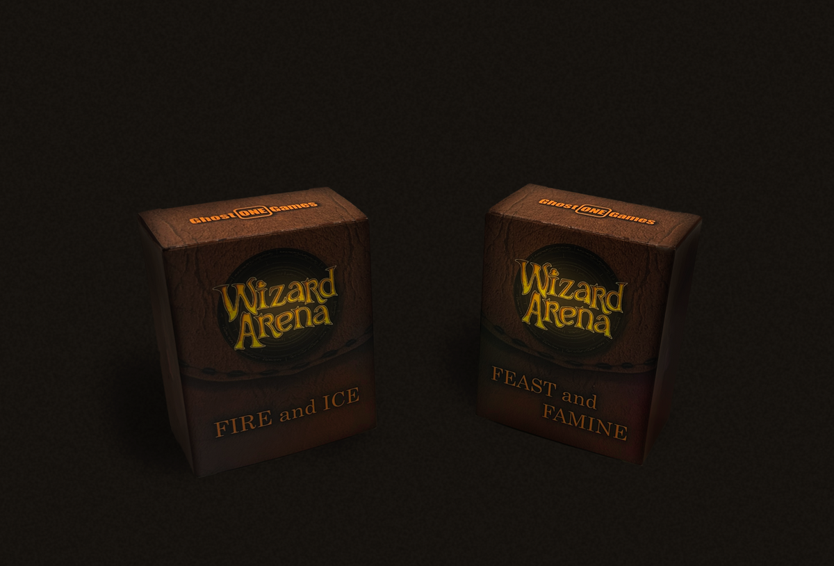 Wizard Arena - 4-Player Complete Faction Set | Fantasy Card Battle Game
