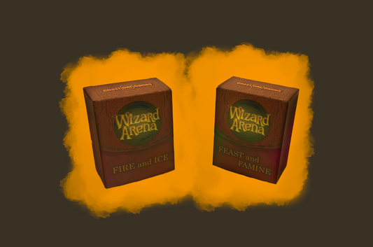 Wizard Arena - 4-Player Complete Faction Set | Fantasy Card Battle Game